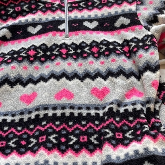 Children Place quarter zip fleece sweatshirt size small 5/6 - Picture 2 of 8